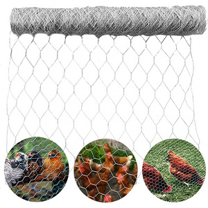 Chicken Cage Coop Fence Wire Mesh Rolls Hexagonal Wire Mesh Netting