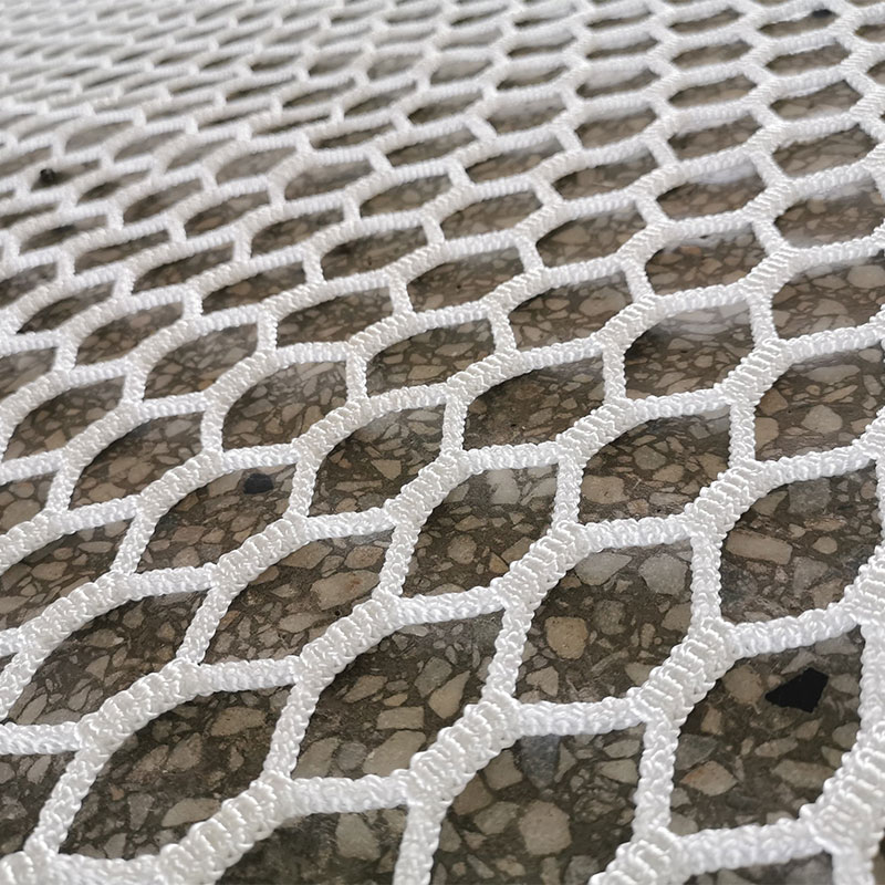 Polyester Hexagonal Knotless Cargo Net Protective Safety Netting for Anti-falling