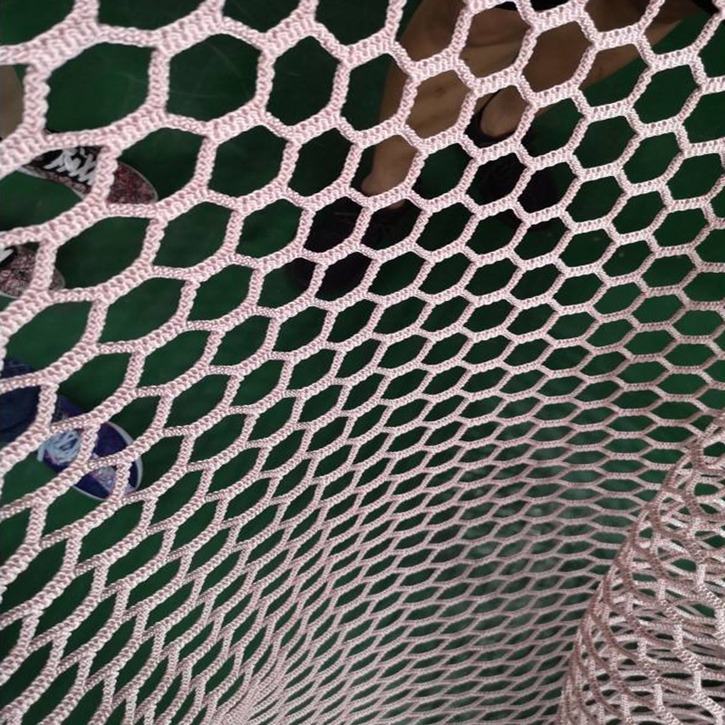 Durable Fall Protection Polyester Hexagonal Nylon Safety Net for Playground