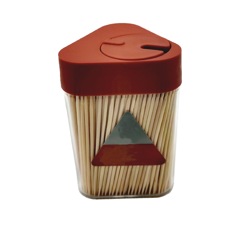 Burr-free Non-forked Triangular Bottle Disposable Double-ended Household Toothpicks