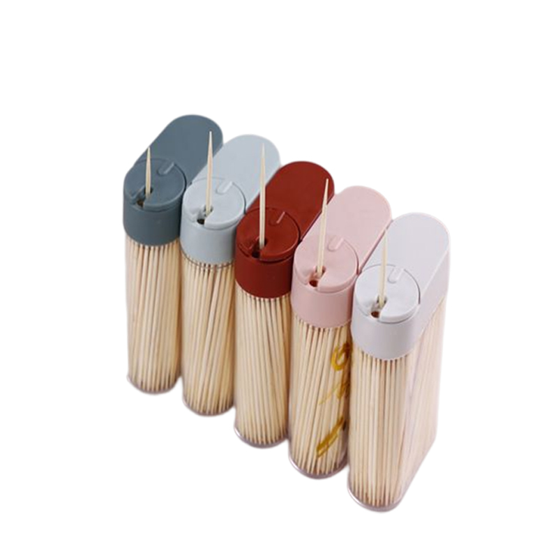 U-shaped Bottle Independent Canned Disposable Bamboo Double-ended Fine Toothpicks
