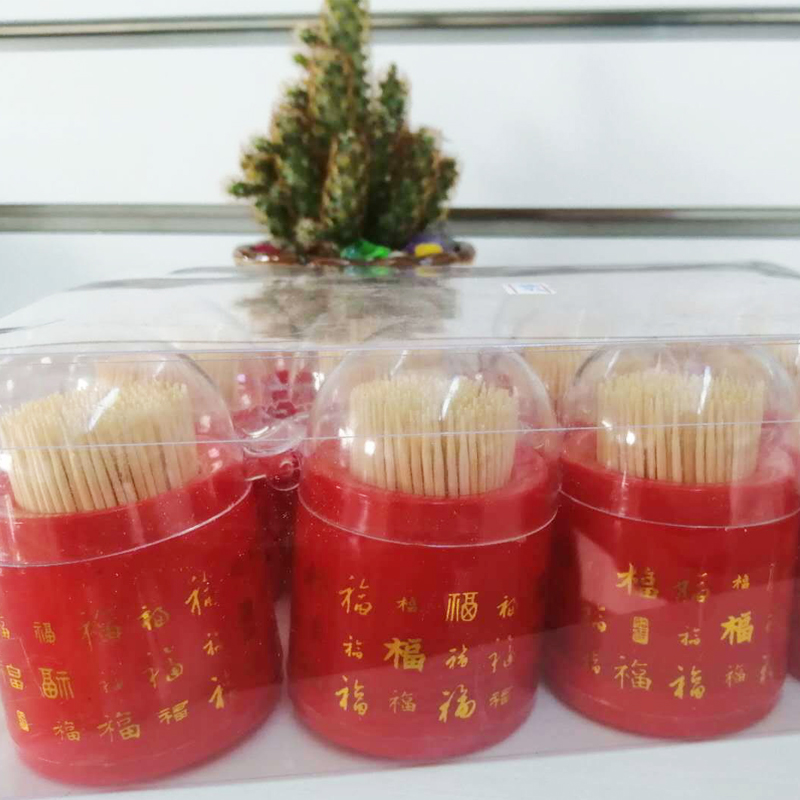 Chinese Style Bamboo Toothpick Household Disposable Portable Ultra-fine Double-headed Toothpick