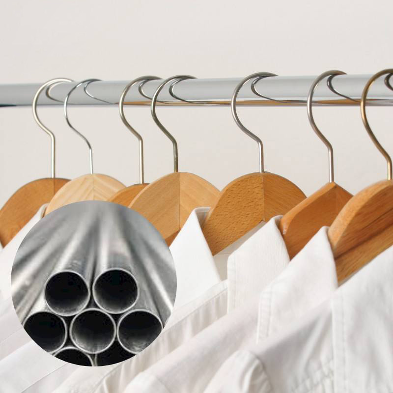 Hanging Clothes Rail Tube