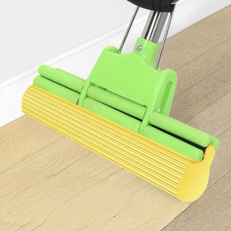 Cotton Mop Large Durable Sponge Mop Roller Squeeze Mop to Absorb Water
