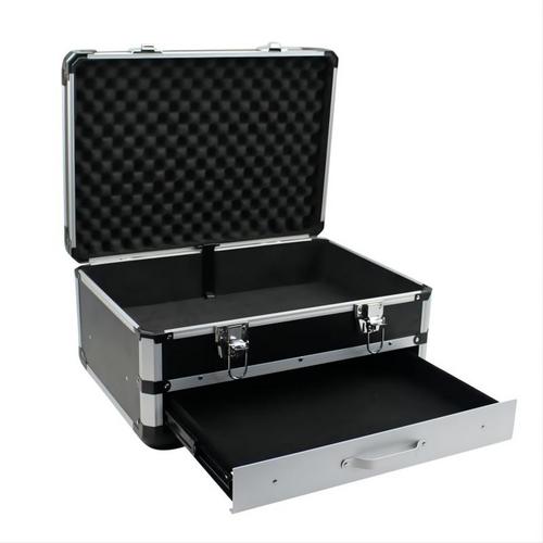 Portable Aluminum Tool box with Drawer Storage Carrying Toolbox