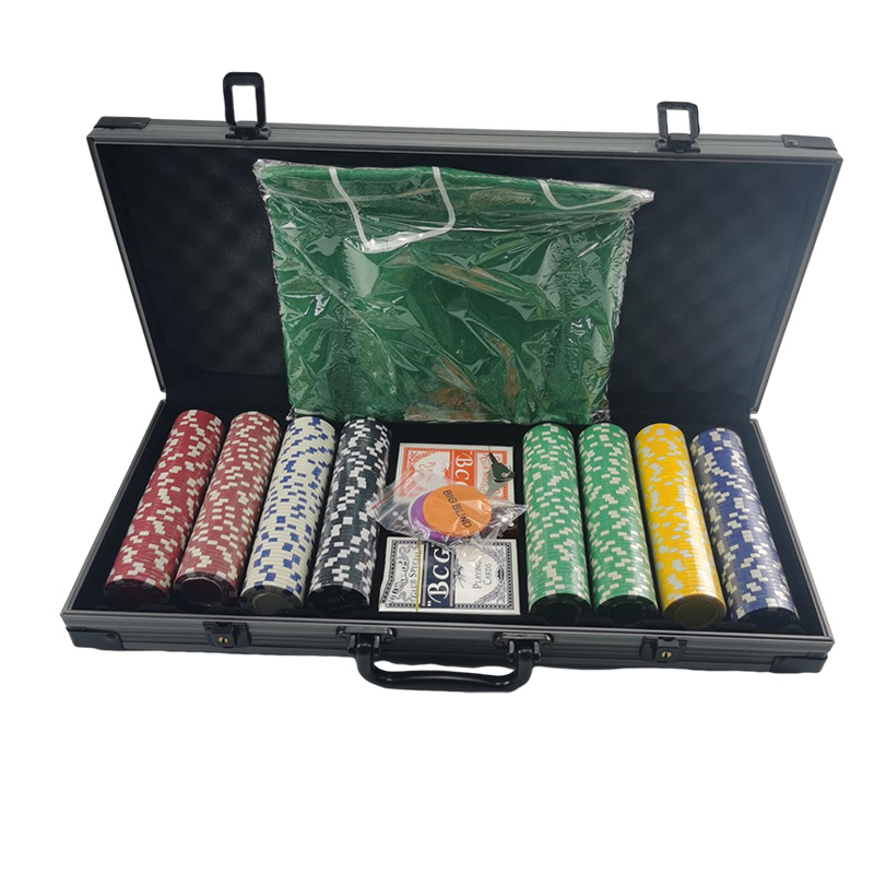 400 Pcs Poker Game Set Toolkit Equipment