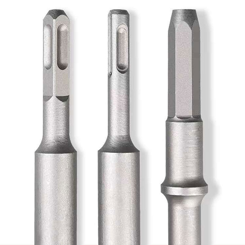 Five-pit Cross Hammer Drill Bit Through the Wall Concrete Square Shank Impact Drill