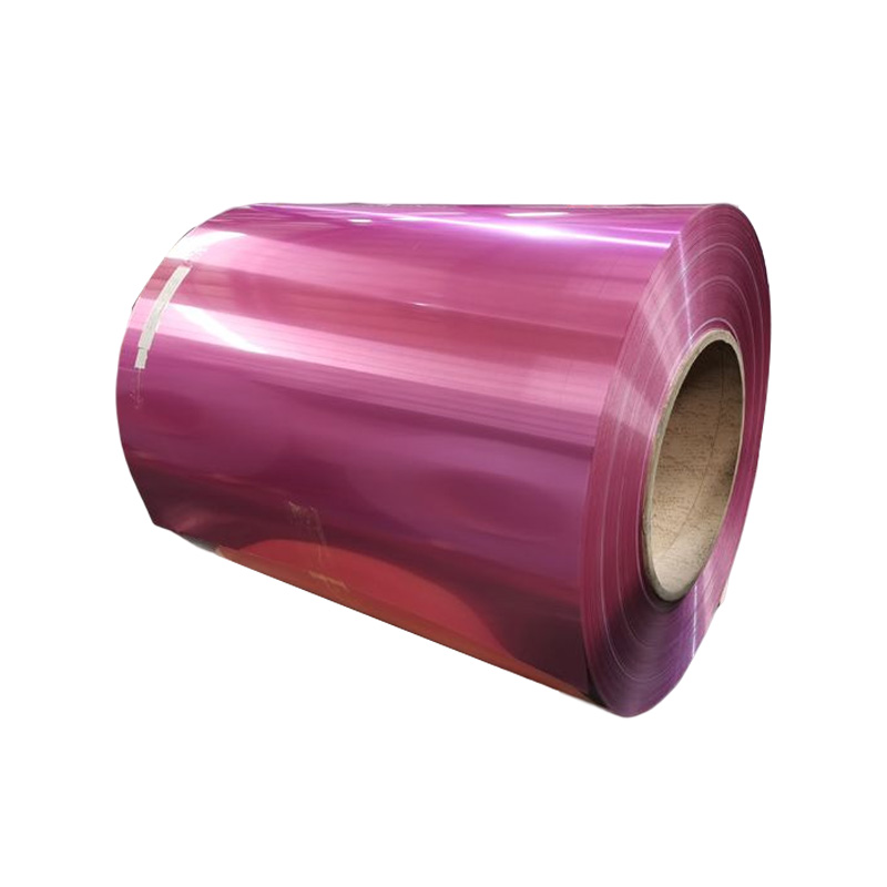 Purple Hot Rolled Aluzinc Prepainted Coil Prepainted Galvanized Aluminum Coils