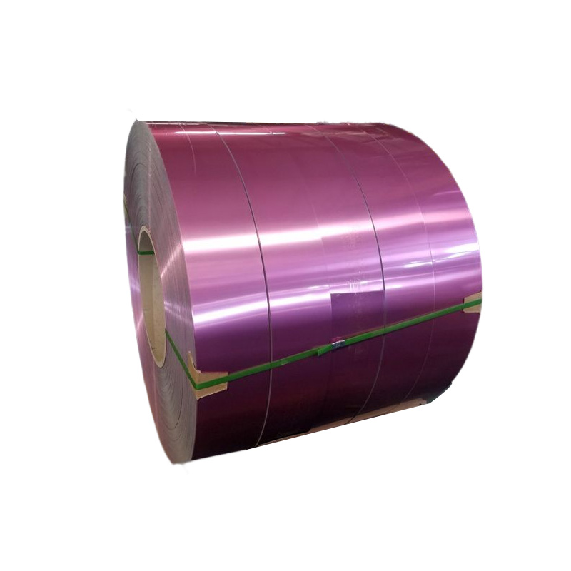 Purple Hot Rolled Aluzinc Prepainted Coil Prepainted Galvanized Aluminum Coils
