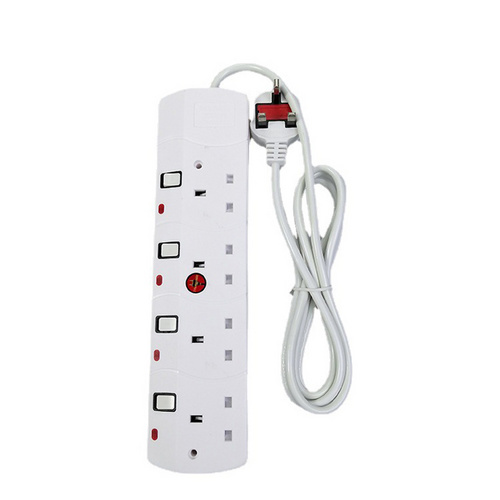 Safe Surge Mult-Protection Switch Extension  Power Strip