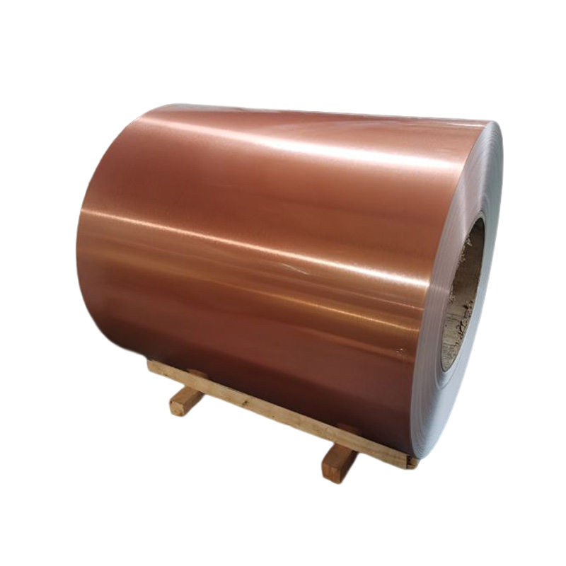 Brown Color Coated Aluminum Coil Hot Rolled Prepainted Galvanized Steel Coils