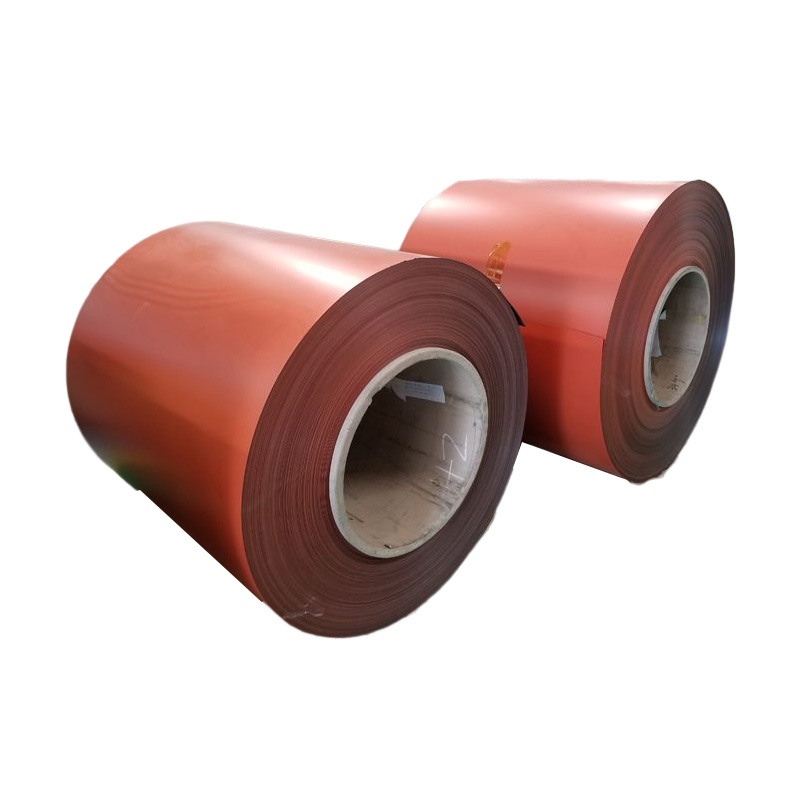 Coral Color Coated Aluminum Coil Hot Rolled Prepainted Galvanized Steel Coil
