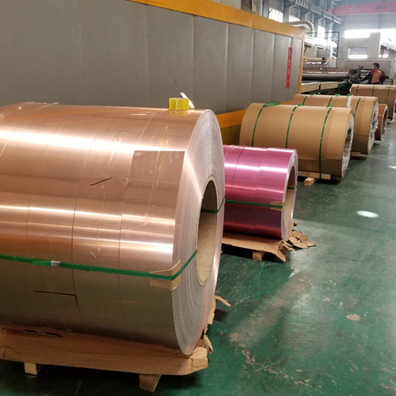 Coral Color Coated Aluminum Coil Hot Rolled Prepainted Galvanized Steel Coil