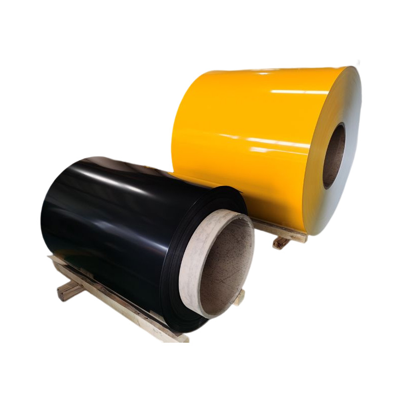 Yellow Color Coated Aluminum Coil Hot Rolled Prepainted Galvanized Steel Coils