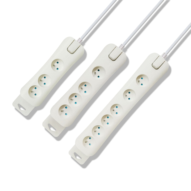 Long Length extension socket power strip with switch