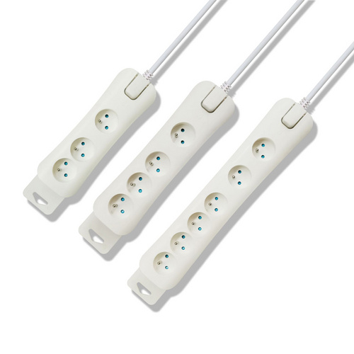 Long Length extension socket power strip with switch