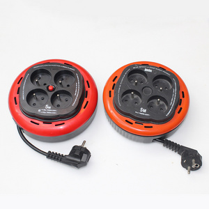 Portable Round Shape Power  Extension Socket