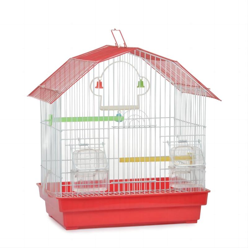 33.5X24X37.5cm Pet Cage Simple Stainless Steel Parrot Breeding Bird Cage