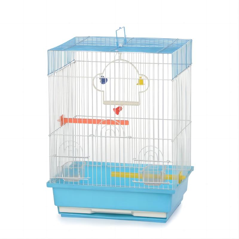 30X23X39cm Pet Products Pet Cage Iron/ PP Small Bird Cage( inside cup)