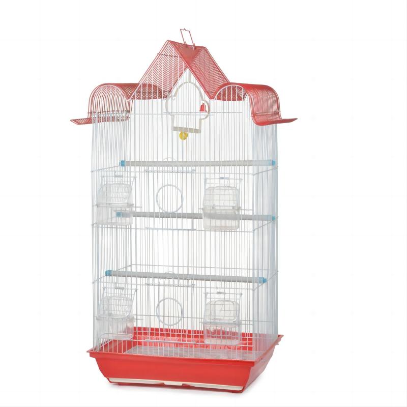 Pet Products Wire Bird Cage 37X28X72cm Metal Bird Cage