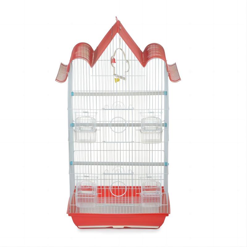 Pet Products Wire Bird Cage 37X28X72cm Metal Bird Cage