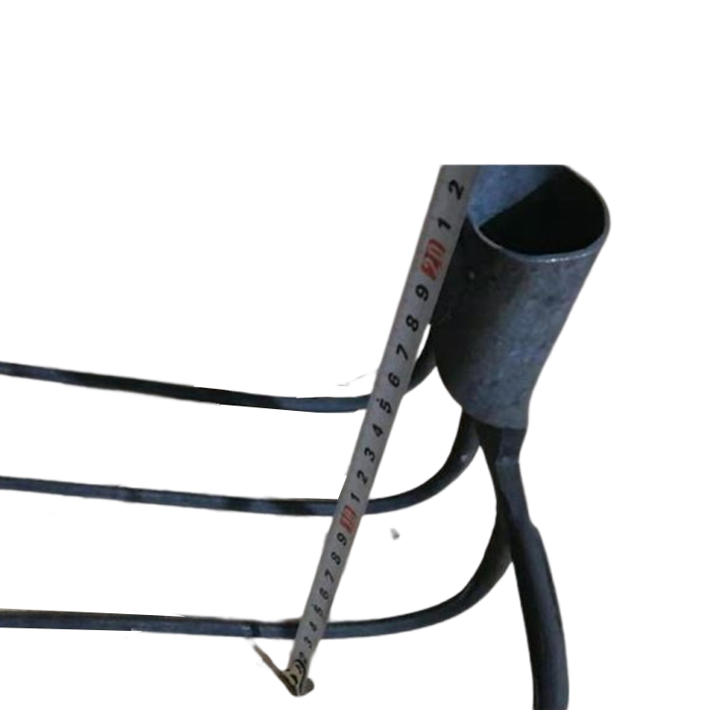 Roller Section Integrated Hook-shaped Steel Fork