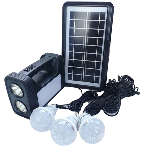 Portable Solar Light Solar Panel Bulb Light USB Rechargeable Mobile Phone