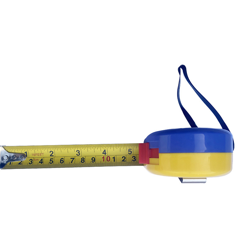 Two-color ABS Plastic Steel Tape Measure Home Decoration Measuring Tool