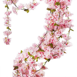 Multi-style Artificial Flower Cherry Blossom Branch Landscaping Wedding DIY Arch Decor