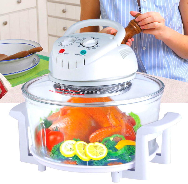 Food Barbecue Machine Household Electric Barbecue Oven Transparent Light Wave Hot Oven