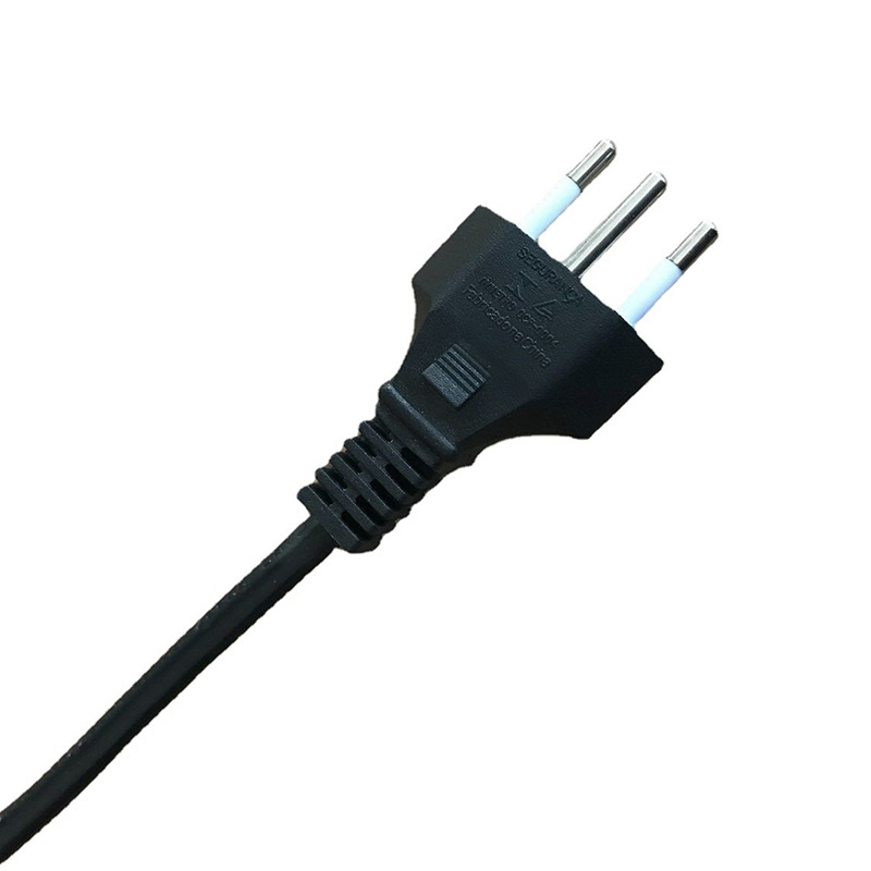 Two Core Brazil Plug Power Cord Brazil Power Cord Plug UC Power Cord