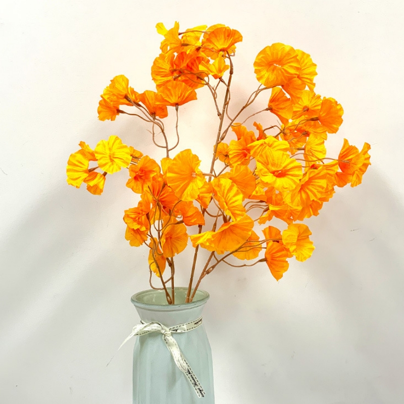 Wedding Home Decoration Flowers Simulation Orchids Artificial Lantern Flower