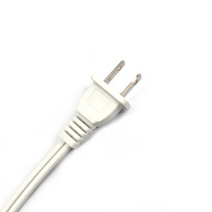 American SVT American SPT White Two Plug Three Plug Power Cord American Standard Cord