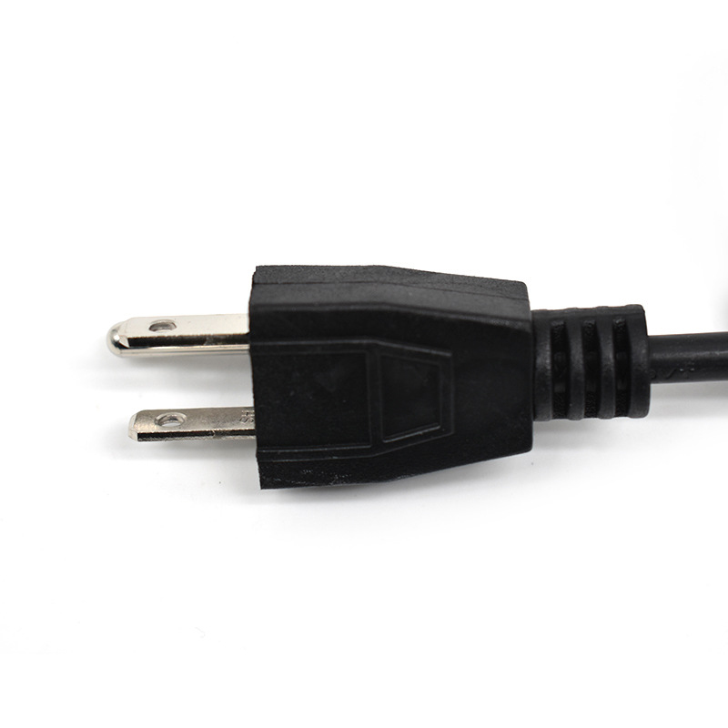 American Three Core Plug Power Cable American AC Cable American Standard Connecting Cable