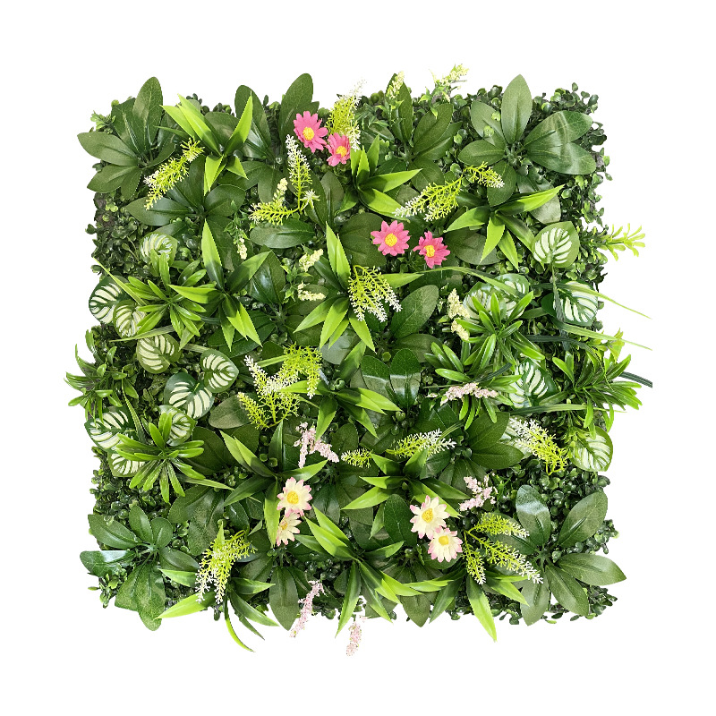 3D Green Wall System Fake Plant Decor Project Grass Wall Penal Artificial Grass Wall for Outdoor Backdrop