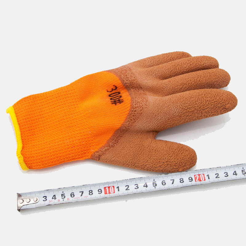 Latex Wrinkled Coated Safety Work Gloves Working Gloves