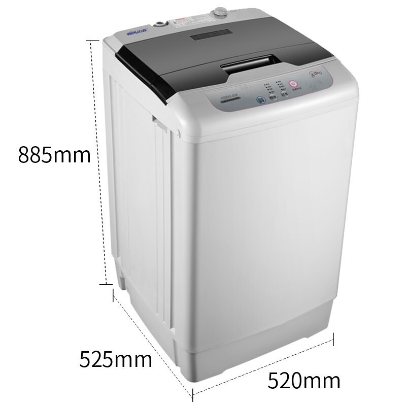 Automatic Top Load PP Material Home Washing Machine