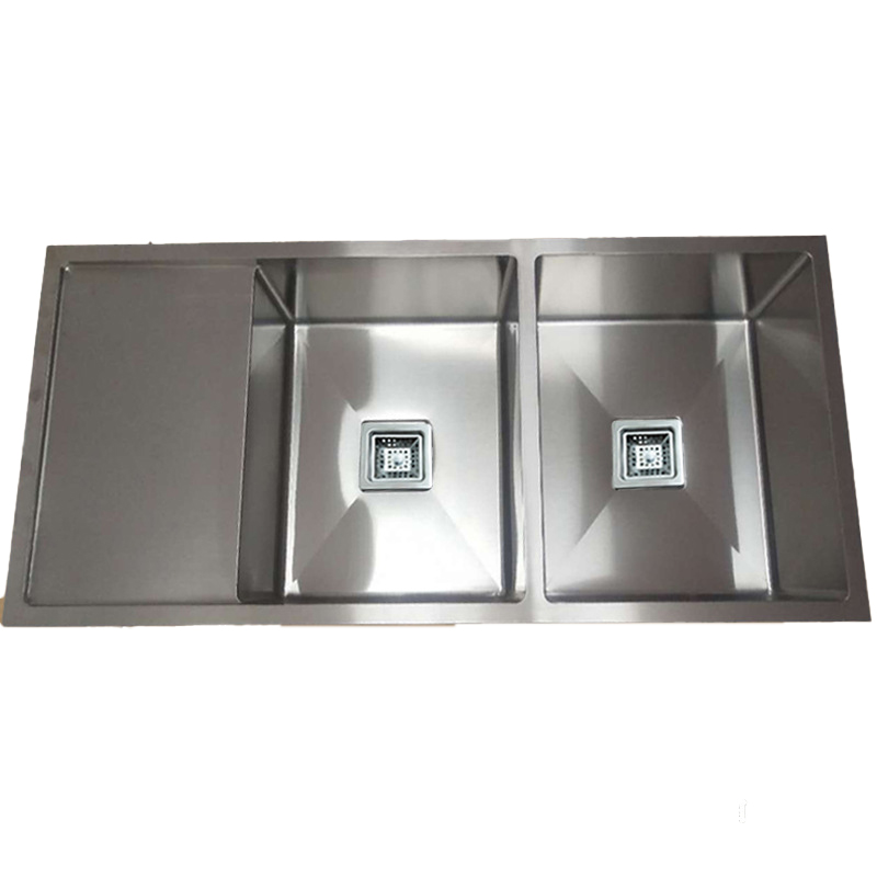 Stainless Steel Double Sink Custom Dish Washing Kitchen Sink