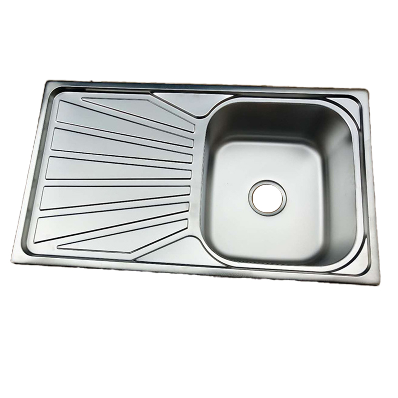 Size 1000x500mm Stainless Steel Kitchen Sink With Plate