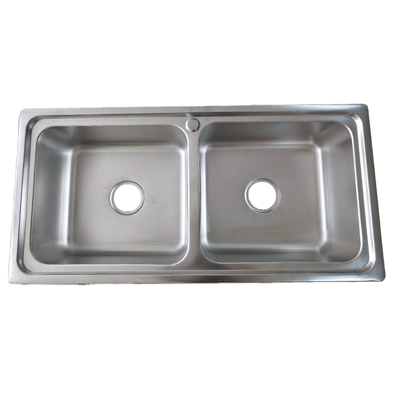 Wholesale Undermount Single Bowl Double Bowl Handmade Steel Kitchen Sink