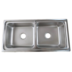 Wholesale Undermount Single Bowl Double Bowl Handmade Steel Kitchen Sink