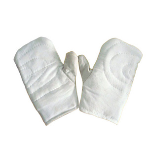 white cotton gloves