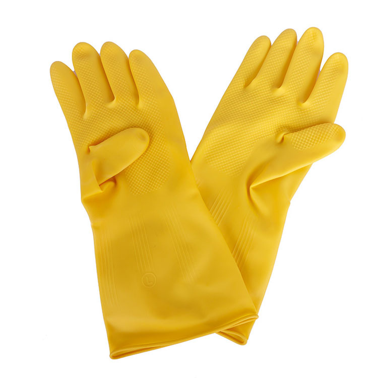 Waterproof  Householding Latex Gloves For Washing Dishes