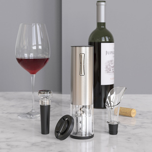 Red Wine Multi-function Four in One Bottle Opener Set Electric Bottle Opener