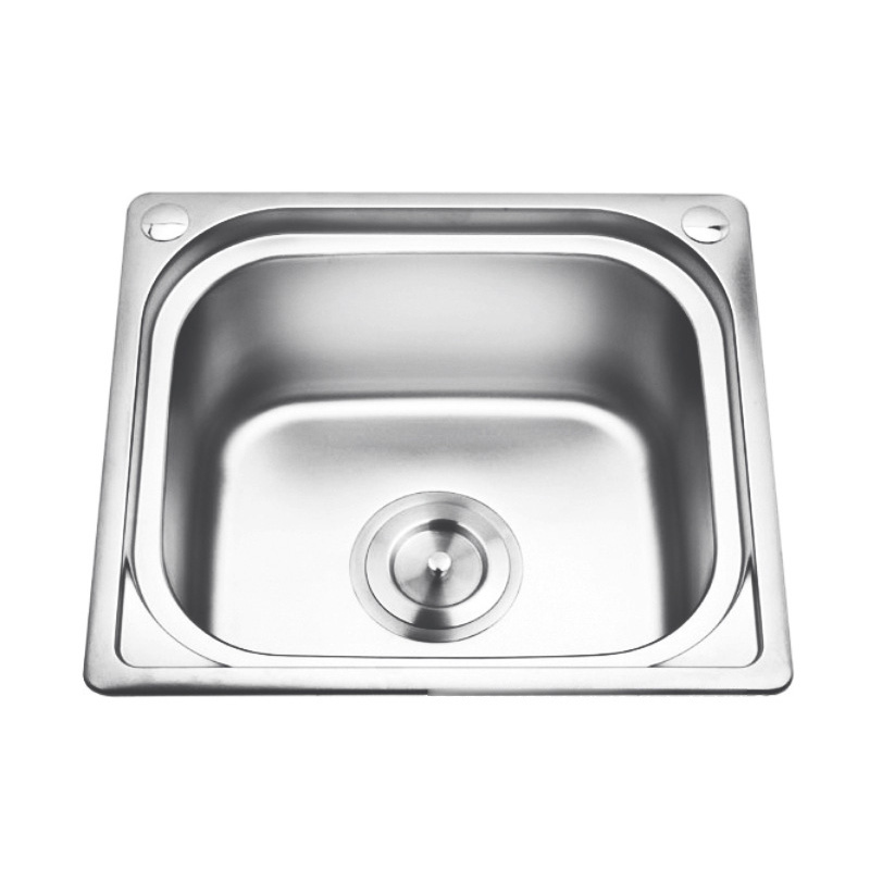 Stainless Steel SS Kitchen Sink Single Bowl Sink Bathroom Sinks Didscounted Cheap Sink