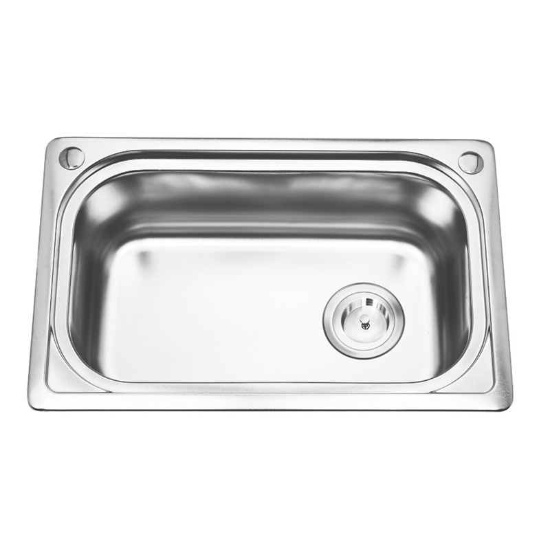 Under Mount Stainless Steel SS Single Bowl Round Square Bathroom Didscounted Cheap Kitchen Sink