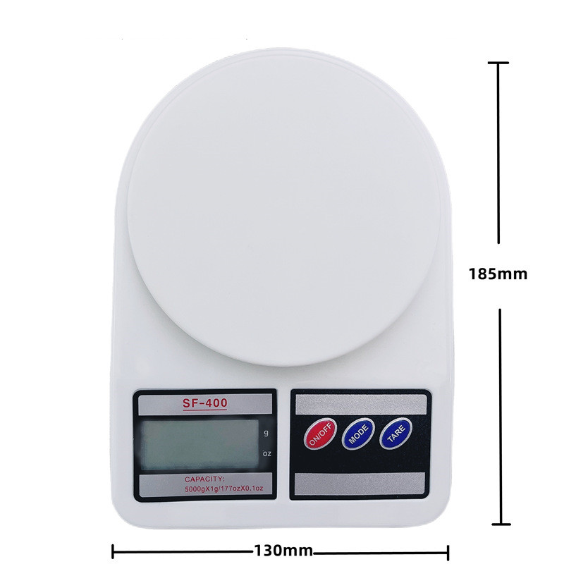 Household LCD Battery Electronic Kitchen Scale