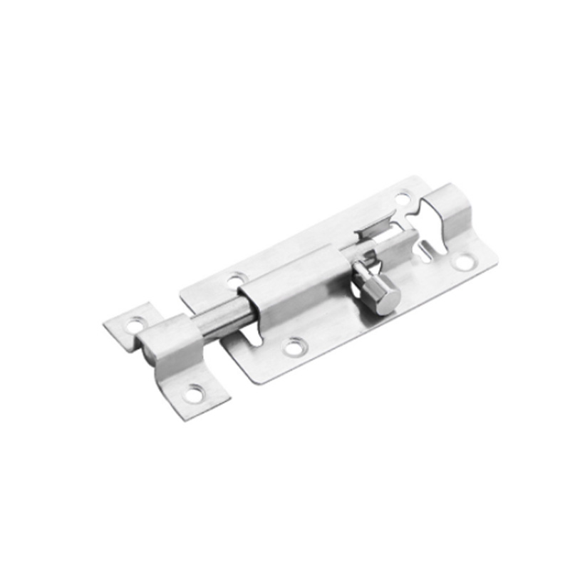 Thick Stainless Steel Surface Brushed Sliding Deadbolt