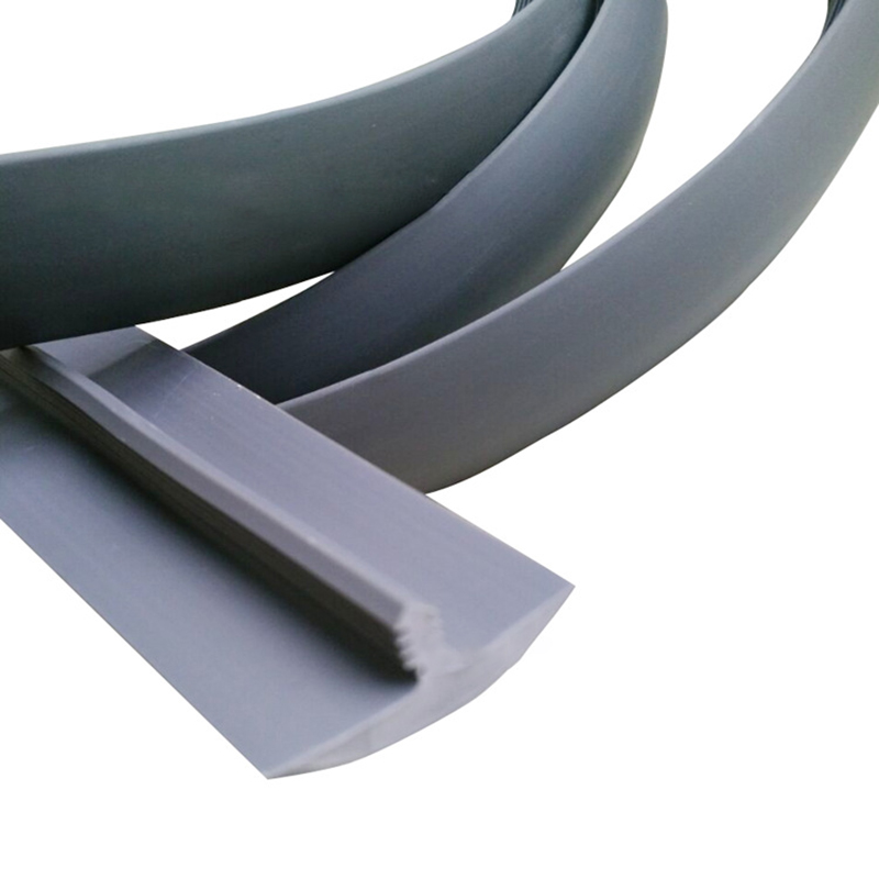 Custom Size Door Bottom Seal Strip Rubber Shape Sealing Strip Magnetic Rubber PVC Trim Strip
