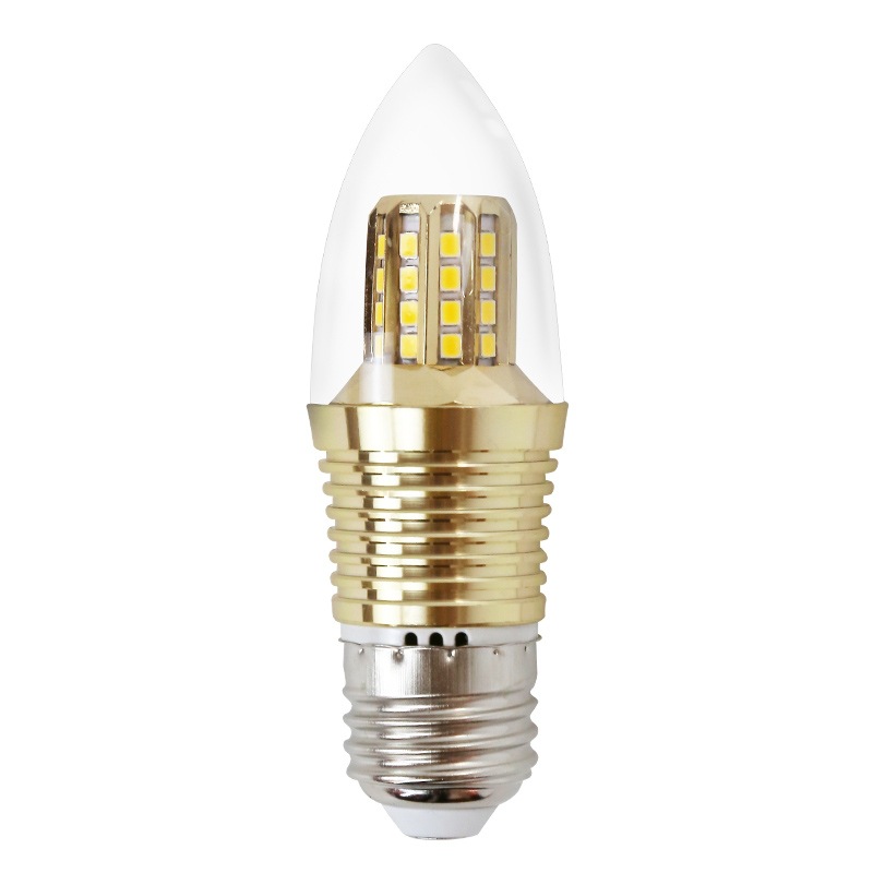 LED Bubble Pull Tail E14/E27 Candle Bulb